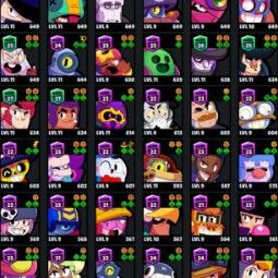 👑 79 brawlers 👑 40.296 troféus 👑 76 Skins 👑 10 Lendas 👑 25 Míticos 👑 25 Épicos 👑 2009 gold 👑 49 gemas 👑 4818 Blings 👑 1