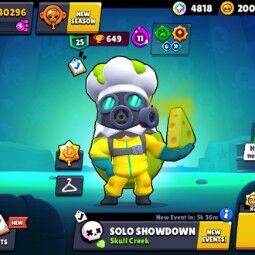 👑 79 brawlers 👑 40.296 troféus 👑 76 Skins 👑 10 Lendas 👑 25 Míticos 👑 25 Épicos 👑 2009 gold 👑 49 gemas 👑 4818 Blings 👑 0