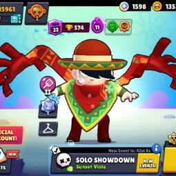 👑 53 Brawlers 👑 15.961 Trophies 👑 62 Skins 👑 2 Legends 👑 11 Mythics 👑 21 Epics 👑 1353 Gold 👑 46 Gems 👑 1598 Blings 👑 0