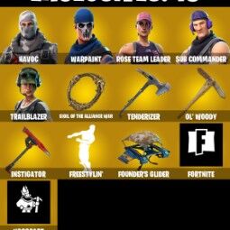 👑7名 スキン 👑pc/PSN/xbox👑 og 世界を救え 👑 ハボック 👑 サブコマンダー 👑 トレイルブレイザー 👑 闇 ボンバー👑 ホリデーボクシー 👑 4