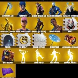 👑193 Skins 👑PC/PSN/XBOX👑 Travis Scott 👑 Leviathan Axe 👑 Omega (stage 5) 👑 Gold Midas 👑 OG STW 👑 Lynx 👑 Ragnarok 👑 Malik 👑 Menace 👑 Spider Man 👑 4