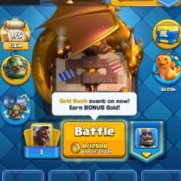 👑KT 14 👑 7000 Trophy 👑 47 LVL 👑 115 Cards 👑 41 Emotes 👑 634 Gems 👑 305 k Gold 👑 0