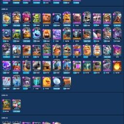 👑KT 14 👑 6793 Trophy 👑 49 LVL 👑 111 Cards 👑 25 Emotes 👑 6032 Gems 👑 185 k Gold 👑 1