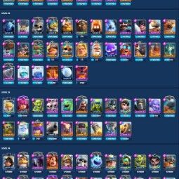 👑KT 14 👑 8047 Trophy 👑 53 LVL 👑 116 Cards 👑 83 Emotes 👑 2010 Gems 👑 383 k Gold 👑 1