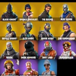 👑15 Skins 👑PC/PSN/XBOX👑 Black Knight 👑 Take The L 👑 Floss 👑 Sparkle Specialist 👑 The Reaper 👑 Blue Squire 👑 Royale Knight 👑 Elite Agent 👑 0