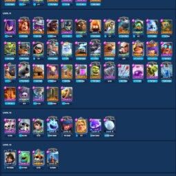 👑キングタワー 13 👑 6916 トロフィー 👑 41 LV 👑 112枚のカード 👑 62枚 エモート 👑 868名 虹のダイヤ 👑 286キロメートル ゴールド 👑 1