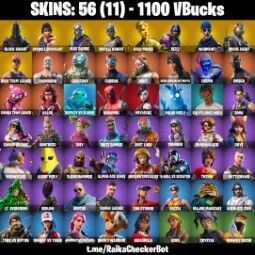 👑56 Skins 👑PC/PSN/XBOX👑 Black Knight 👑 Sparkle Specialist 👑 Blue Squire 👑 Royale Knight 👑 OG STW 👑 Mako 👑 Take The L 👑 Floss 👑 Fresh 👑 AC/DC 👑 0