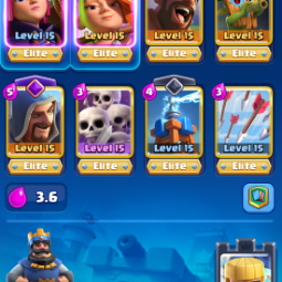 ✅8076 Trophy | (KT15) | 1027 GEMS | 33384 GOLD |✔️55 LVL | Cards 116/116 |✔️ Full Access | ⚡️ Instant Delivery | IOS/ANDROID | spc#571 1