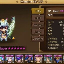Global - LD5 - Jager + Abyss H - 1 min \ Farm - triple sss \ 50 nat5 \ skins \ nana \ miles \ liam \ deragron \ leo \ nora 1