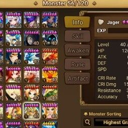 Global - LD5 - Jager + Abyss H - 1 min \ Farm - triple sss \ 50 nat5 \ skins \ nana \ miles \ liam \ deragron \ leo \ nora 4