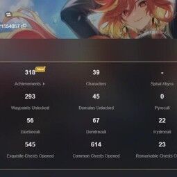 [EU HANDLEVELED] AR 55 | Hu Tao + Zhongli + Kazuha + Raiden and more! 0