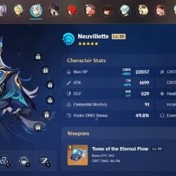 [EU HANDLEVELED] AR 56 | Ayaka + Kazuha + Shenhe + Neuvillette Sign + Cyno and more! 1