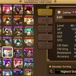 アジア - 144-6*+3 光闇純5 - Valantis + Laima + Alexandra \ 27 Nat5 \ アリーナ c1 ( 引退 ) \ タワー 4地獄\すべてのSSS\深淵H 00:45 \ MOロング\レオ\シャーロット\ハトホル 0