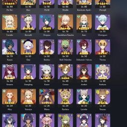 [ヨーロッパ ハンドメイド] 冒険ランク 56+胡桃+魈 |PJSW+の神里綾人+鍾離+楓原万葉+宵宮+メアド譲渡可能+即時配達24x7 3