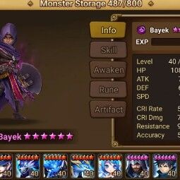 Europe - 100 LVL+6*-295+4 LD5 - Bella+Beelzebub+Yeonhong+Bayek+Tower 200+2 Hell+Abyss H+Triple SSS+Rift 5 lvl+Many skins+95 Nat5 2