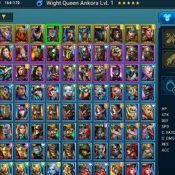 Gnut + Wight Queen Ankora + Longbeard + Yoshi + Ninja + Alice + Loki + Sun Wukong + Skullcrusher + 23658 energy 2