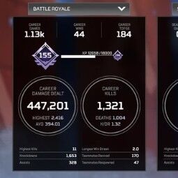 28 LEGENDARY Items+14 LEGENDS+7800 LT+155 LVL+1130 Matches+Skins/Badges (Check Screenshots) - EA / ORIGIN (Steam Linkable) 3