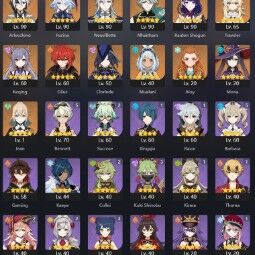 [NA HANDLEVELED] AR 55 | Raiden С1 + Mualani + Arlecchino + Neuvillette + Alhaitham + Furina + Clorinde and more! 1