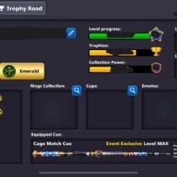 🪙1 Billions Coin 💎 VIP Tier Emerald ⚡3 Maxed Cue 1