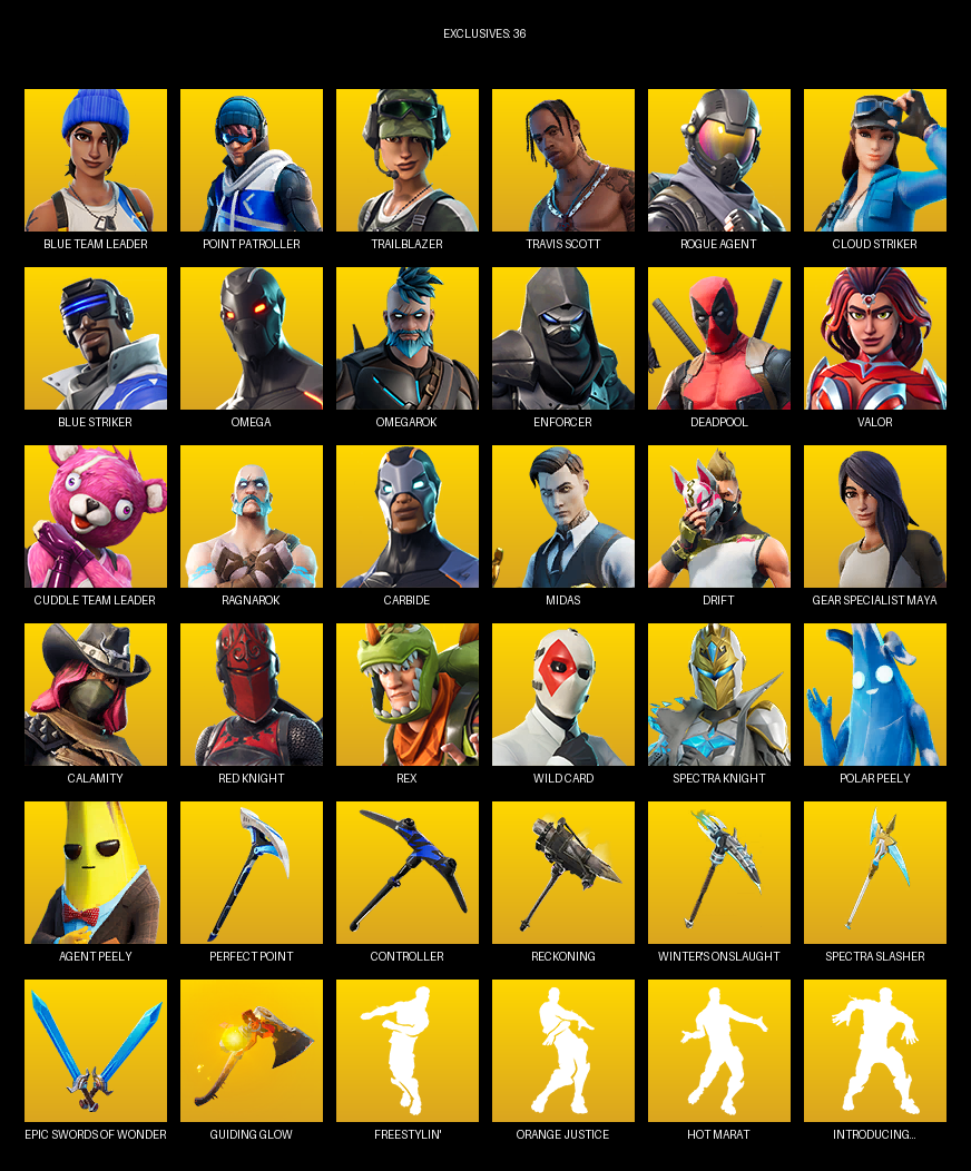 Fortnite Account ( PC ) (Travis Scott) (52 Skins)