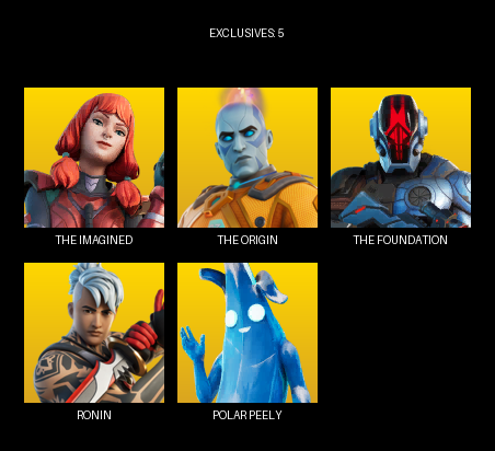 20 skins | The Origin | # 20 skins | The Origin | #