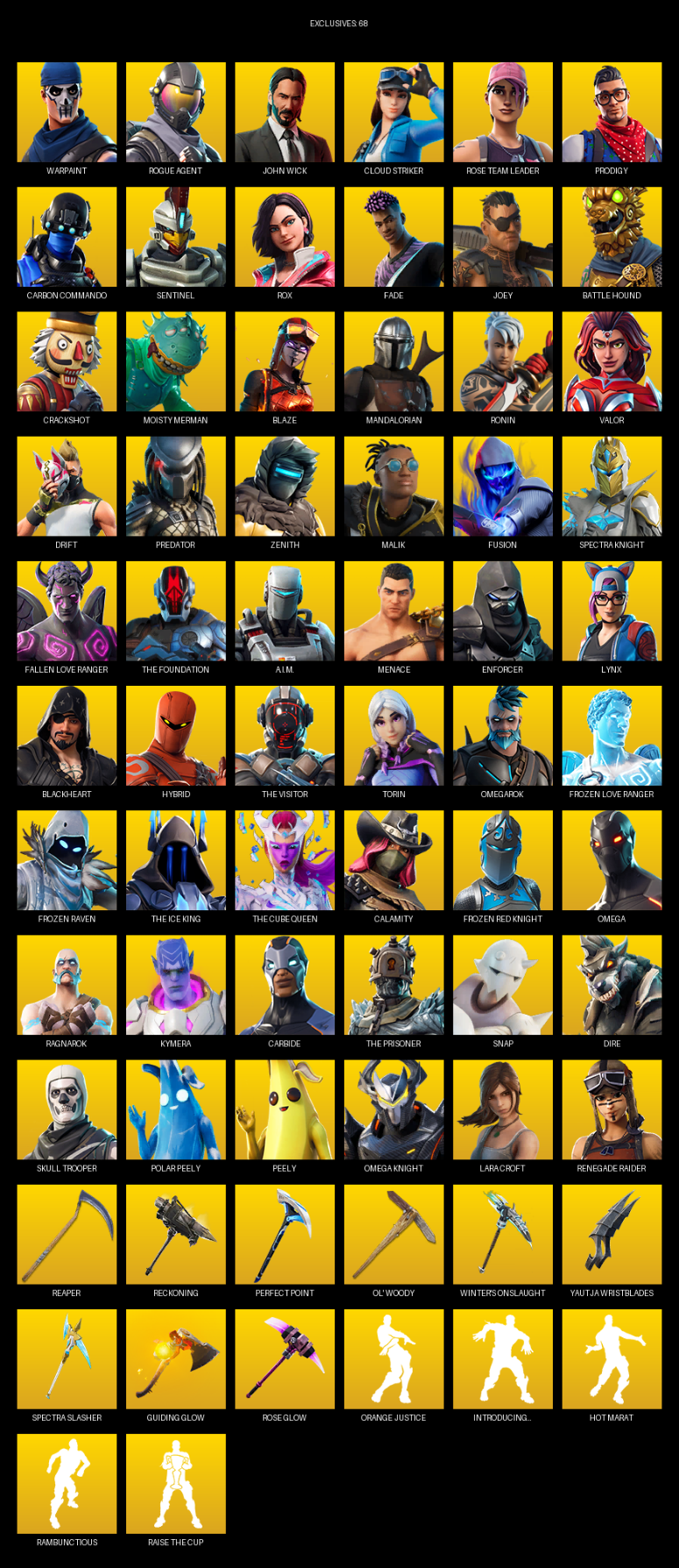 Fortnite Account ( PC ) (Lara Croft) (245 Skins)