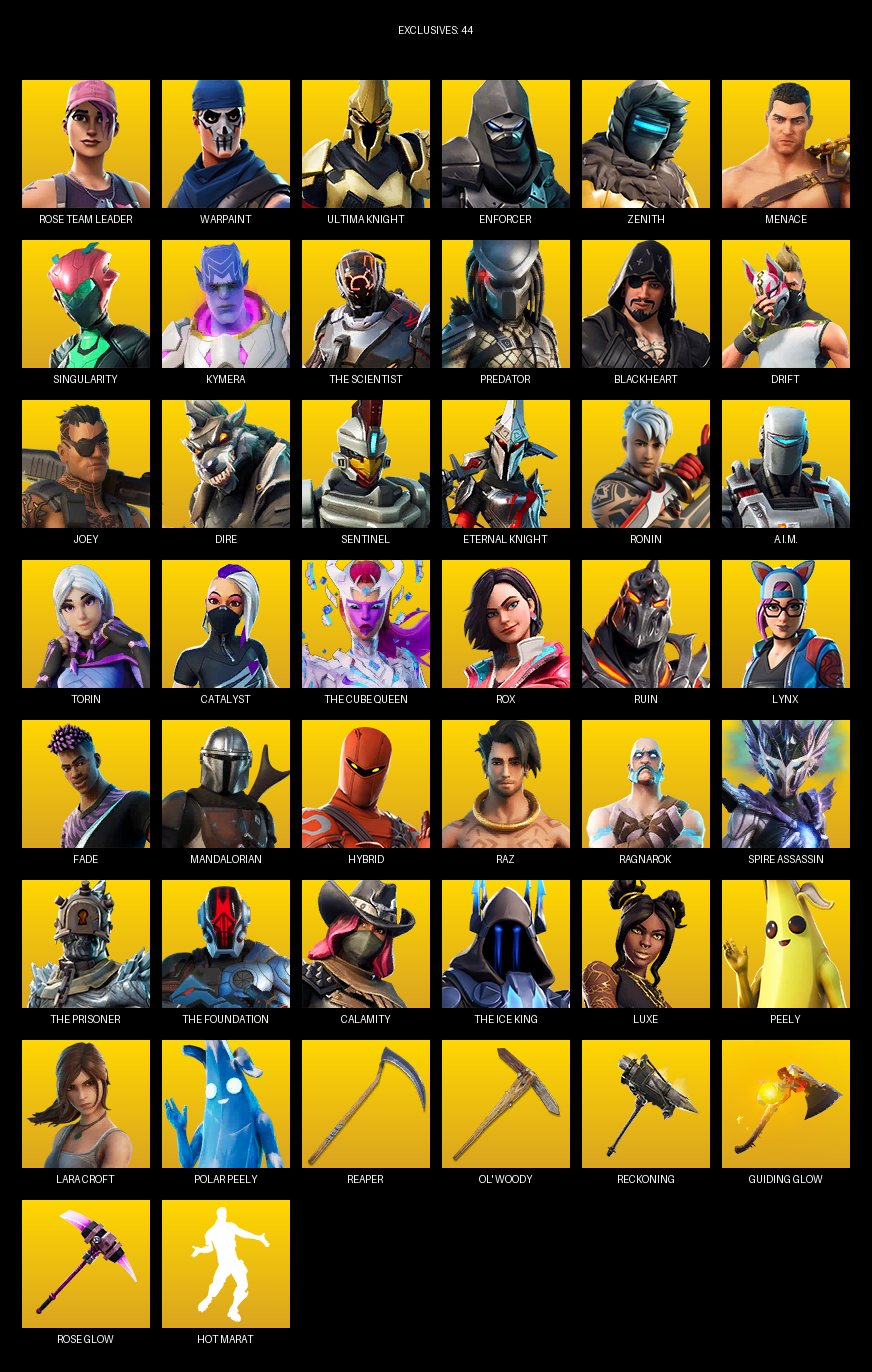 Fortnite Account ( PLAYSTATION / PC ) (Lara Croft) (128 Skins)