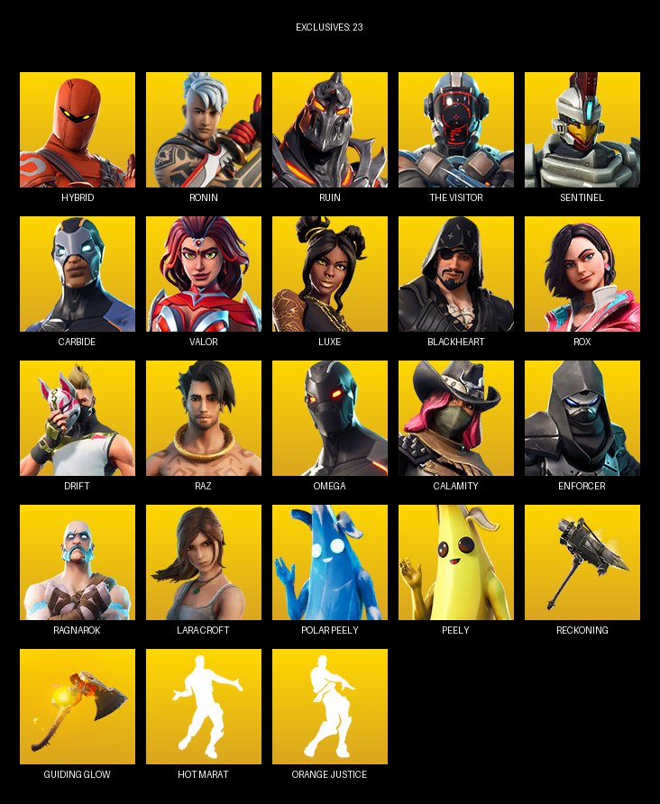 Fortnite Account ( PC ) (Lara Croft) (58 Skins)