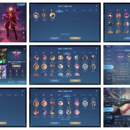 LVL103 - LEGEND Valir | LUCKYBOX Fanny & Gatotkaca | 5 ZODIAC Skins | KUNGFU PANDA Thamuz | 127 Heroes/310 Skins/All Maxed Emblems [ANDROID & IOS] 0