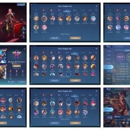 LVL83 - DUCATI Irithel | STARWARS Kimmy | ASPIRANTES Layla | KUNGFU PANDA Thamuz | 114 Heróis/208 Skins/todos maxed Emblemas [android & ios] 0