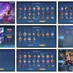 LVL102 - PRIME Yu Zhong & Claude | STUN Selena | ANNUAL-STAR Gord | MSC Atlas | ZODIAC Martis | 127 Heroes/250 Skins/All Maxed Emblems [ANDROID & IOS] 0