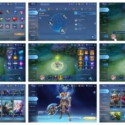 LVL66 - COLLECTOR YSS | LIGHTBORN Harith | VALENTINE Claude | Main Role EXP Laner | 113 Heroes/167 Skins/All Maxed Emblems [ANDROID & IOS] 1