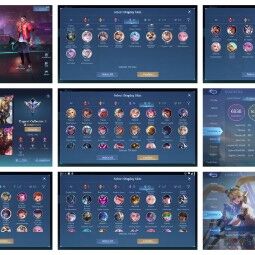 LVL87 - STUN Chou | LIGHTBORN Granger & Alucard | COLLECTOR Natalia | Main Role Gold & EXP Laner | 128 Heroes/206 Skins/All Maxed Emblems [ANDROID&IOS] 0