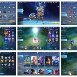 LVL87 - STUN Chou | LIGHTBORN Granger & Alucard | COLLECTOR Natalia | Main Role Gold & EXP Laner | 128 Heroes/206 Skins/All Maxed Emblems [ANDROID&IOS] 1