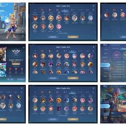 LVL97 - LIGHTBORN Harith & Tigreal | LUNAR FEST Sun | COLLECTOR Natalia | Change Flag ON | 128 Heroes/175 Skins/All Maxed Emblems [ANDROID&IOS] 0