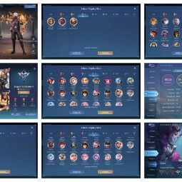 LVL89 - EXORCISTS Hayabusa | COLLECTOR YSS | LUCKYBOX Zhask | Main Role Assassin | 118 Heroes/165 Skins/All Maxed Emblems [ANDROID & IOS] 0