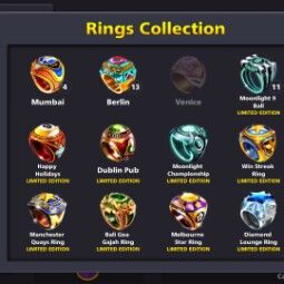 270+Level✦
1.5B+Coins ✦
58 CCP✦
19 Legendary Cues Open✦
2  Event Cues Max✦
1.8K+Cash✦
VIP Emerald ✦
14 Limited Edition✦
FB link possible ✦
Miniclip login✦ 1