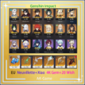 Genshin Impact Top Ups