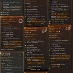 [S7] LV60 Rogue Rain of Arrow 108+ Paragon 3 GA + MasterWork + 18 Mythic 204 Paragon 2 x MAX LVL ETERNAL Blood Surge Necro 12/12 Masterwork + Sorc ! 3