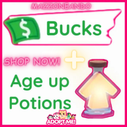 adopt me cuenta +260 Pociones + 160,000+ bucks 0
