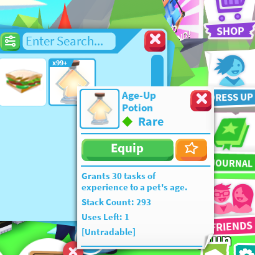 adopt me cuenta +260 Pociones + 160,000+ bucks 1