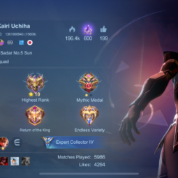 Android 🤖 iOS_100% Max Emblem_Best Cheap Deal_UID 1361908943 (15608)_137 Skins_Prime Rare_Collectors_Full Acces_Close 70 Lvl 3