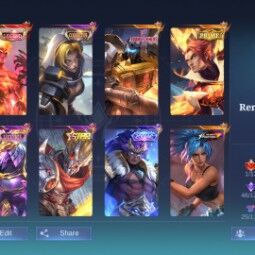 Android iOS➤319 Skins High➤Legend Valir➤5 Rarest Event Skins➤Emblem 100% Max➤6 more Rare Skins➤Good WR➤100% Full Acces➤ UID 323482595 (9036)➤ Instanly Deal➤ 0