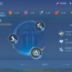 Android iOS➤100% Max All Emblem➤126 Hero Avaiable➤229 Skins➤Transformer Roger➤Prine 
Skins➤Kof Karina➤Luckybox Fanmy➤100%
 Full Access ➤lvl 79➤ 0