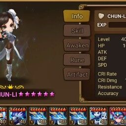 Global - 100 LVL+6*-180+2 LD5 - Hayato+Craka ( Dark Hell Lady )+40 Nat5+Light CHUN-LI+Fiona+Diana+Chakra+Jamire+Lagmaron+Moore+Moogwang 4