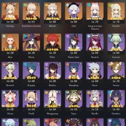 [NA HANDLEVELED] AR 56 | Kazuha Sign + Yoimiya + Albedo + Kokomi and more!+Full Access+INSTANT DELIVERY 1