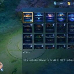38 LVL+62 Heroes+134 Skins+JUJUTSU YIN+COLLECTOR BADANG NATALIA+ZODIAC ODETTE+4 LUCKYBOX+LIGHTBORN TIGREAL+MANY EPIC+MAX Rank Mythic 28* 4