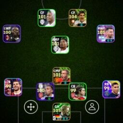 Oliver Kahn 106 🌼 Villa 104 🌼 Rafael Leo 100 🌼 Bellingham 101🌼 Mbappe 101 🌼 Messi 101🌼 Frank Lampard 88 Manager 🌼 Only Konami linked ✅ 0