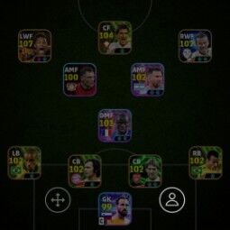 Neymar ❌ Bale 💥 David Villa 104 💥 Maradona 101 💥 Nunez 101 💥 Cafu 102 💥 Carlos 102 💥  Messi 102 💥 N Golo Kante 101 💥Only Konami linked 💥Booster manager 1
