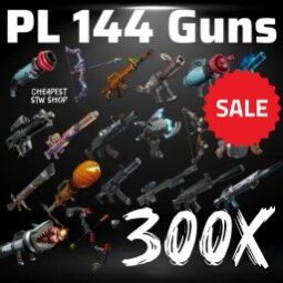PL 144 Canhões 300x + 240 Extras 0